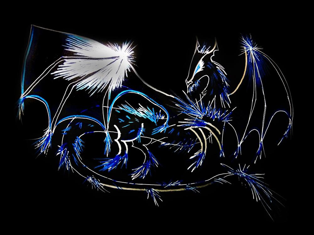How Does a Black Dragon Symbolize Transformation & Healing?