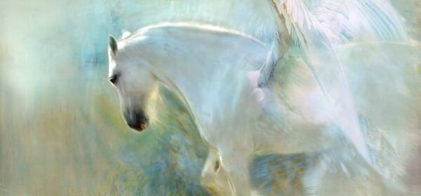 White Horse With Wings